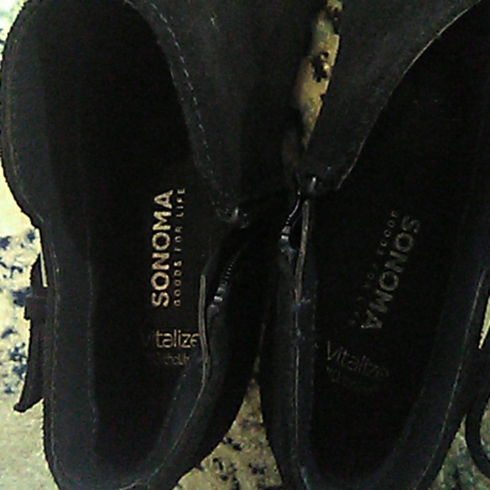 BWOT Navy blue suede boots! - Picture 6 of 6